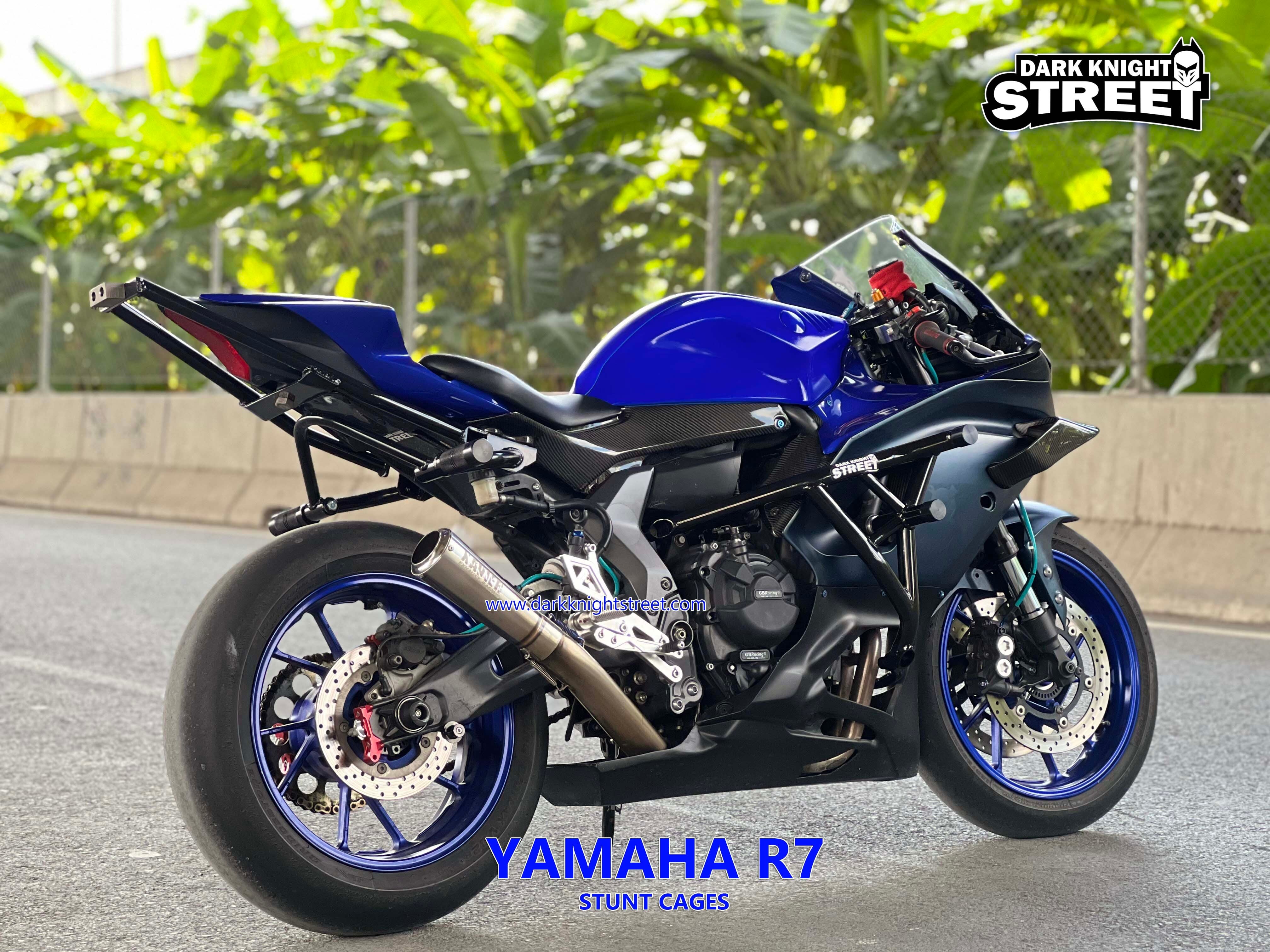 YAMAHA R7 2021-2025,Dark Knight Street,スタントケージ ,クラッシュ