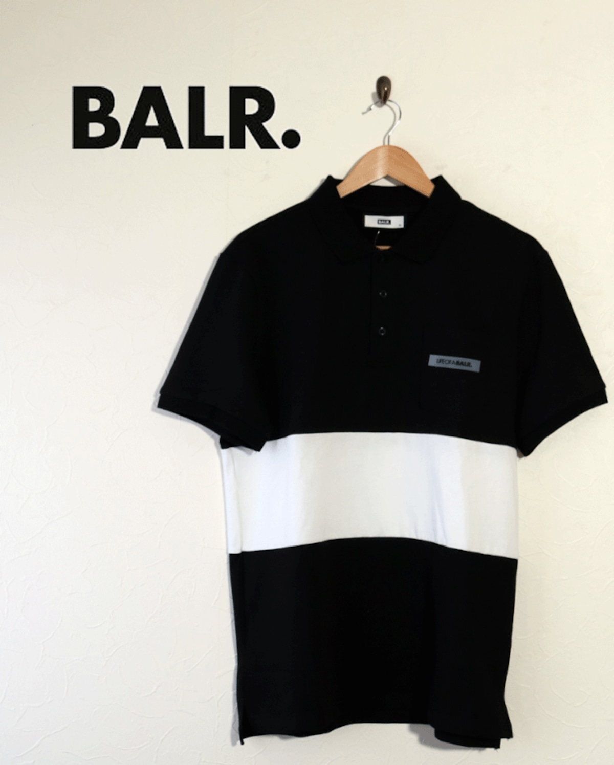 BALR. ボーラー 半袖ポロシャツ ブラック サイズS | plusten