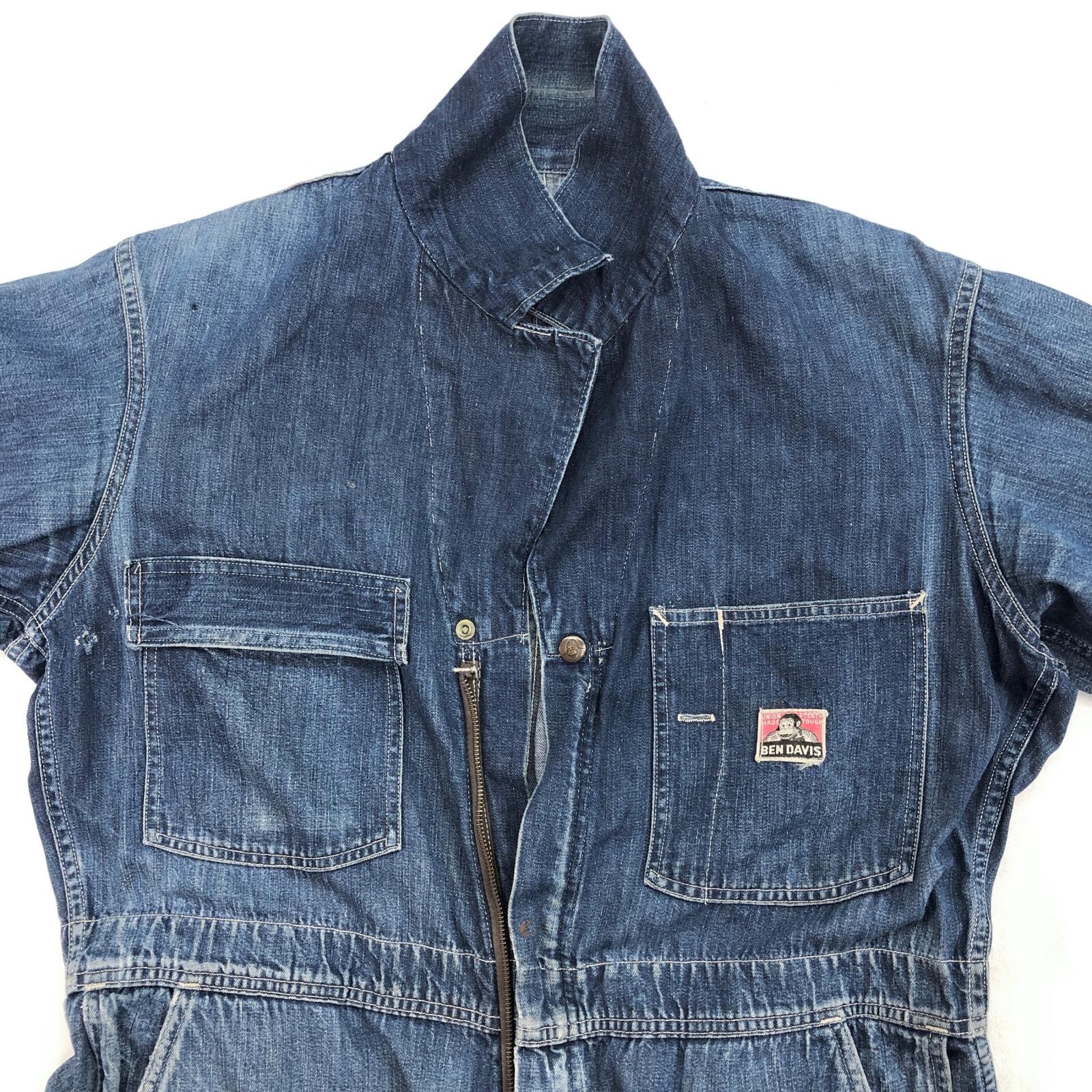 BEN DAVIS ベンデイビス 50- 60年代 デニム つなぎ ワーク