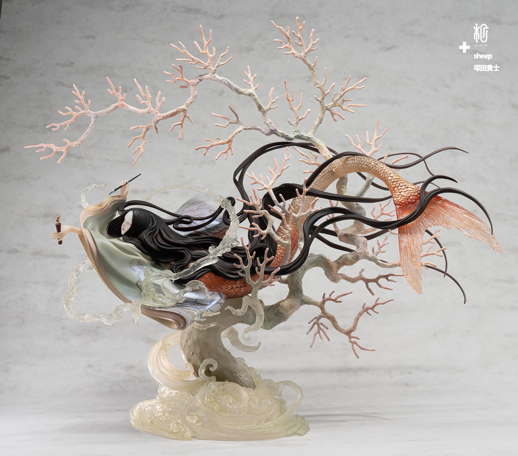 赤い蝋燭と人魚 黒髪ver. ｜sheep×塚田貴士 | sumart