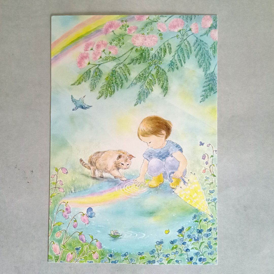 ポストカード「After the Rain」 川﨑未奈子