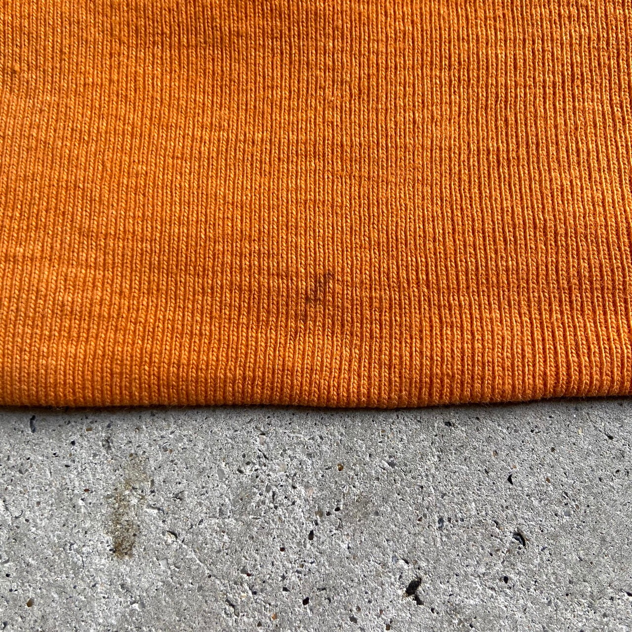 90年代 チャンピオン 刺繍タグ オレンジ ワンポイントロゴ リバース 