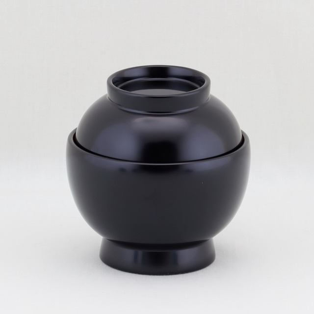 1750  輪島塗　仏具膳セット／黒内朱塗／無地