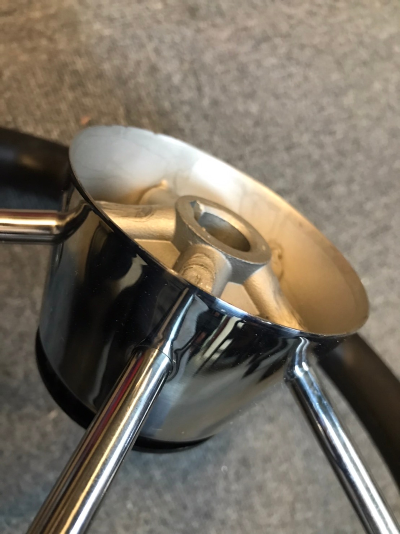 【大】システム・ステアリングヘルム PU-STANDARD (回転ノブ付)