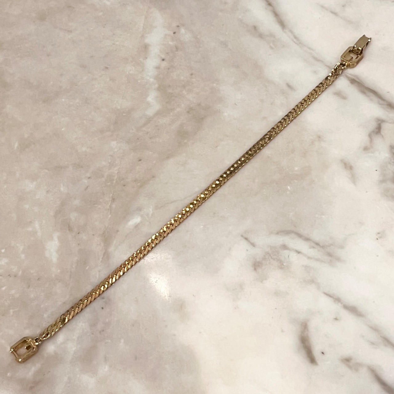 GIVENCHY flat link chain bracelet