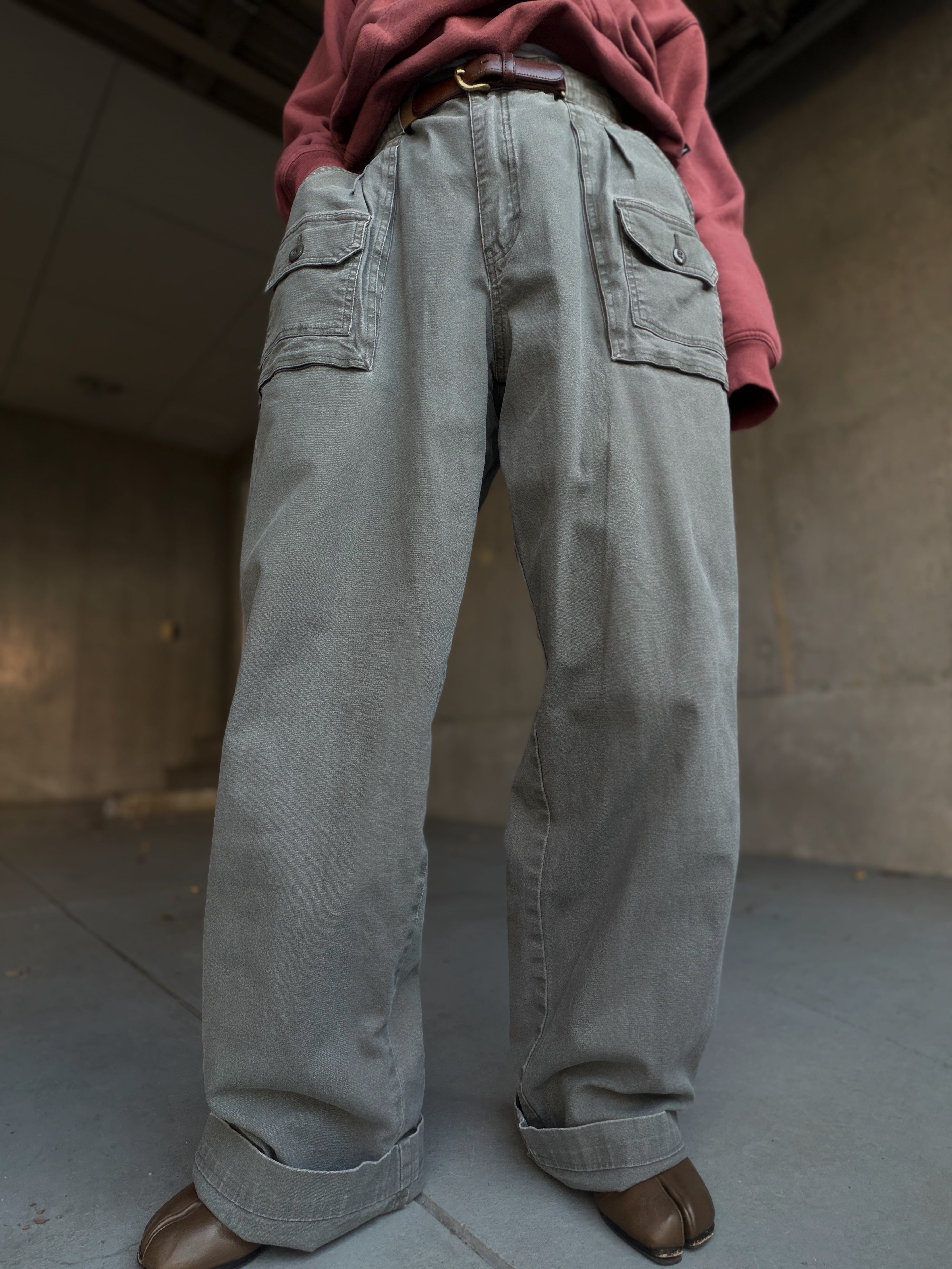 (PT969)90’s Cabela’s cotton cargo pants