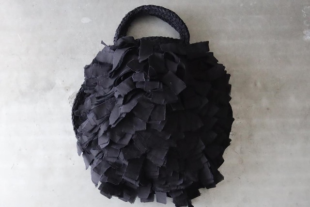 【カラーオーダー】 ROUND FRINGE BAG　L