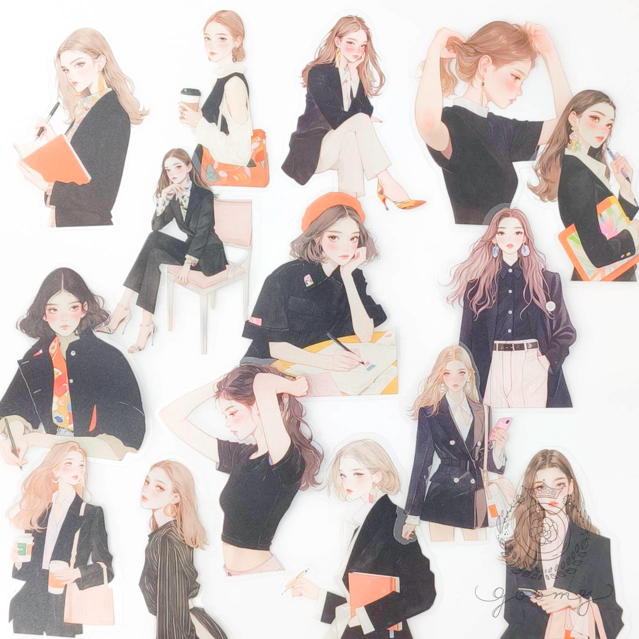 イラストシール Fragments of life 3 <S1130>