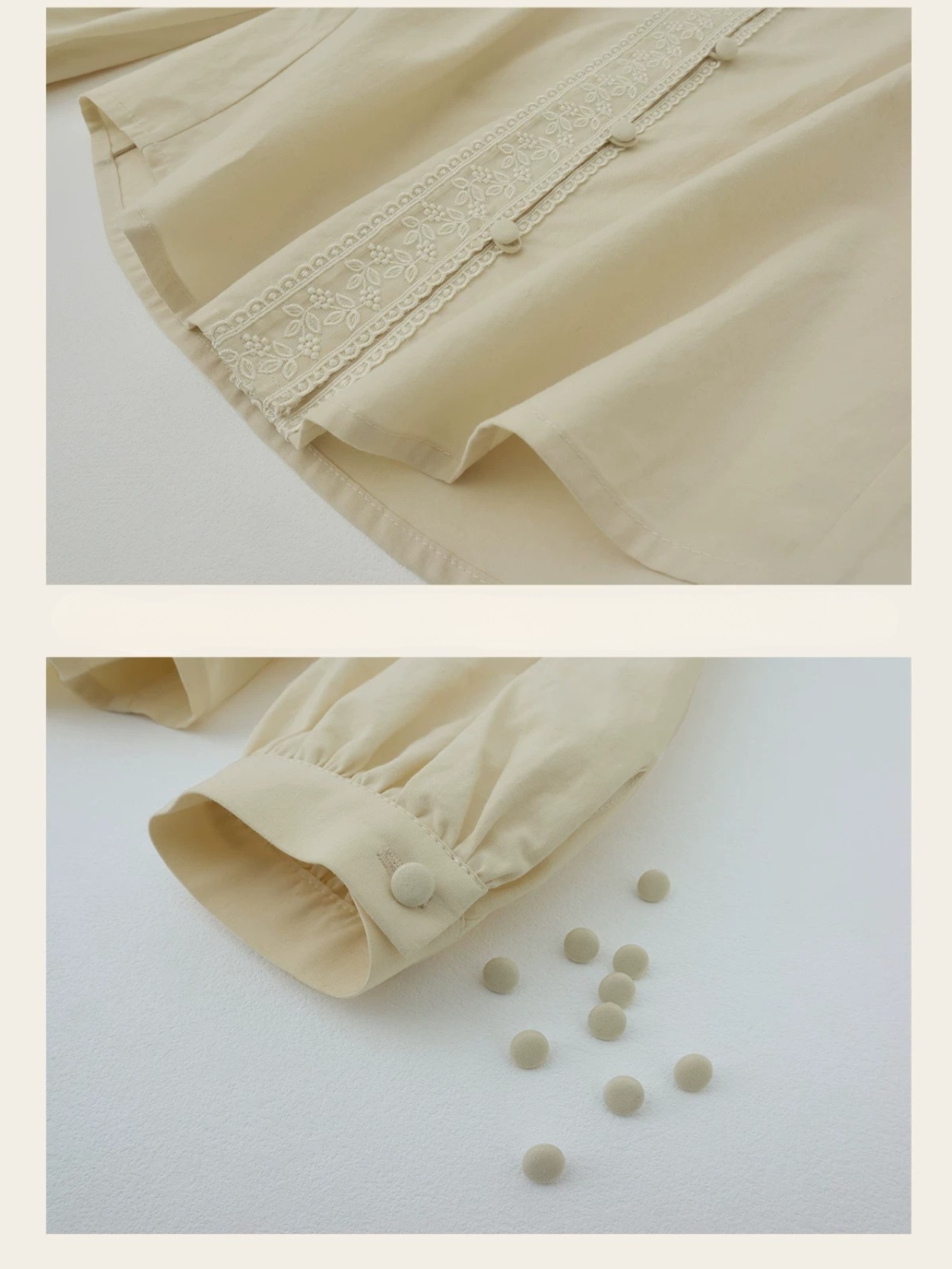 Ivoire Antique Lace Blouse F0789