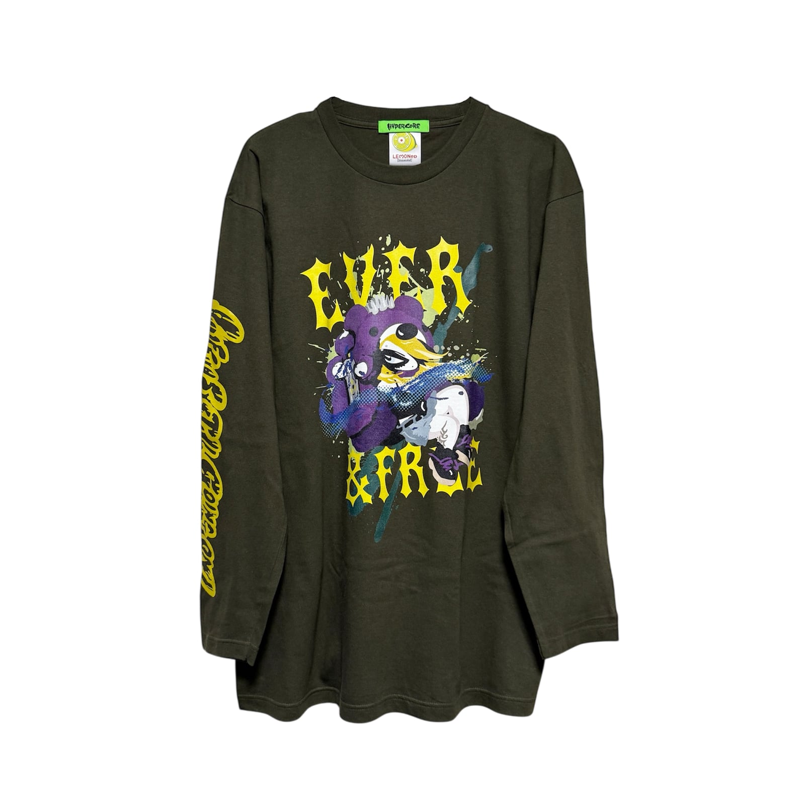LEMONeD x HYPERCOREコラボレーション〈EVER&FREE〉ロングスリーブT