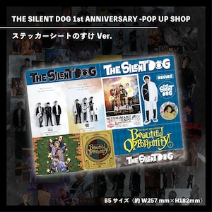 THE SILENT DOG LIVE2023-Beautiful Opportunity-ステッカーシート（全3種）