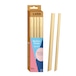 Bamboo Straws - Mixed set of 4