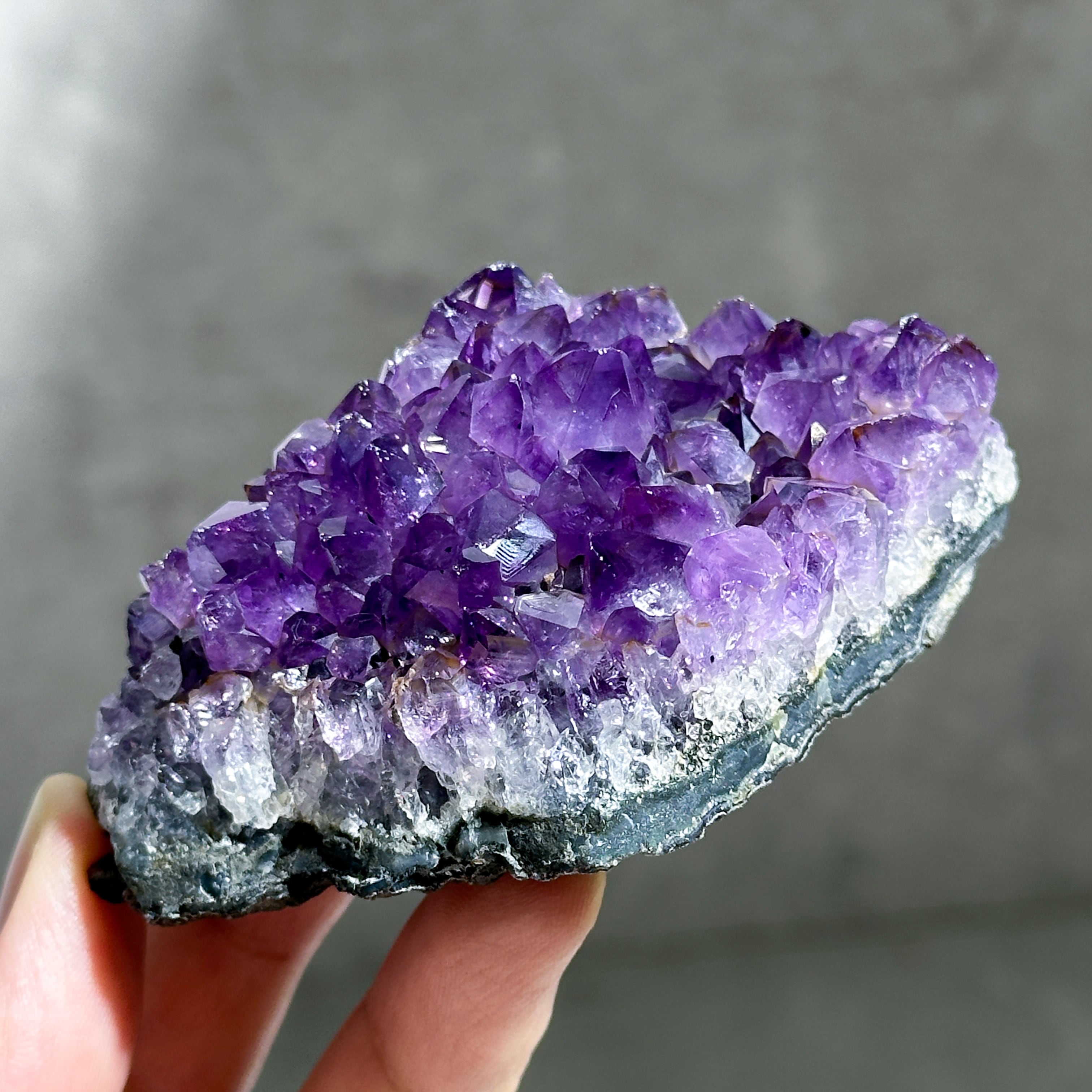 天使の指紋◎ウルグアイ産アメジスト 原石94◇ Amethyst ◇天然石・鉱物・パワーストーン