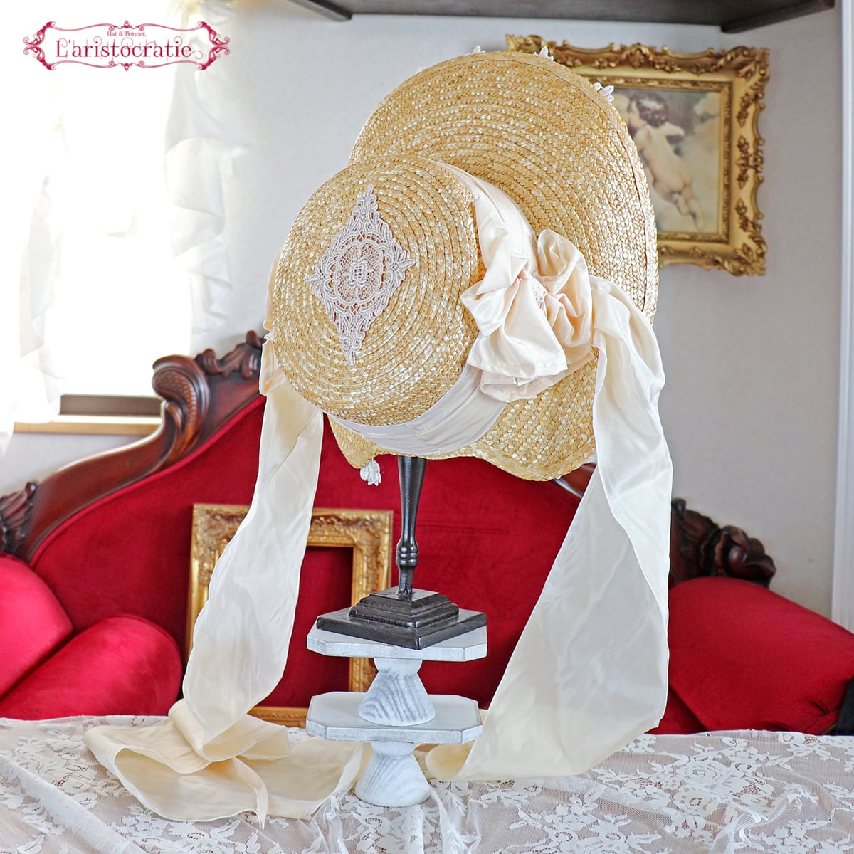 ダヴィッドボンネットハット | L'aristocratie-ラリストクラシー