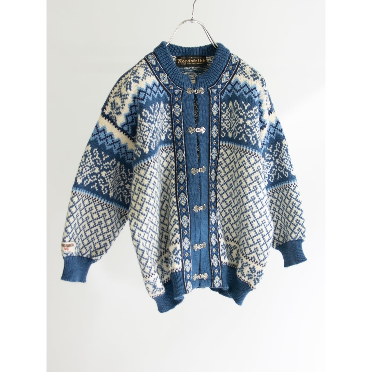 Kids Nordstrikk】Made in Norway 100% Wool Nordic Cardigan 8/10