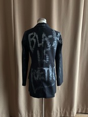 【RE:ART】hand paint remake tailored jacket-4605-3