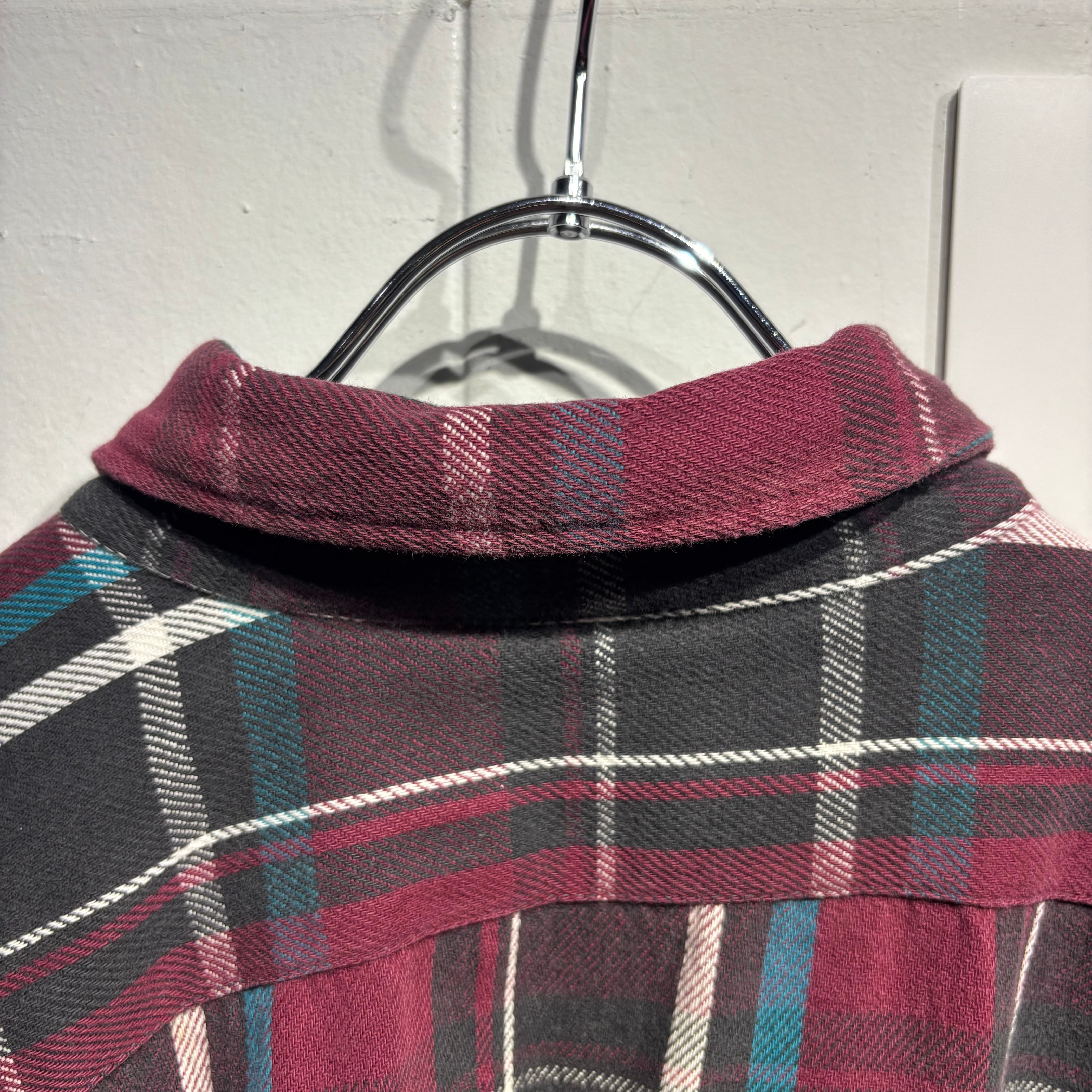 90S FIVE BROTHER BIGSIZE FLANNEL SHIRT | BerBerJin / & BerBerJin