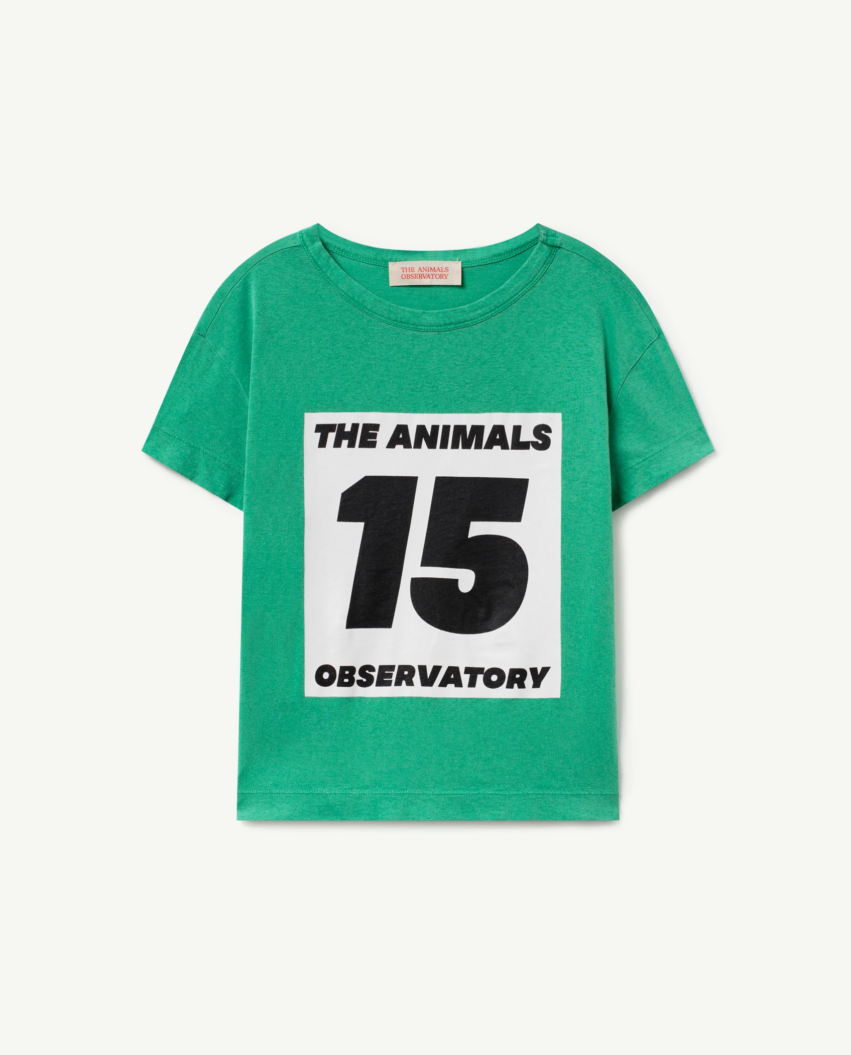 キッズ/ベビー/マタニティthe animals observatory tao 8yロゴチェックシャツ
