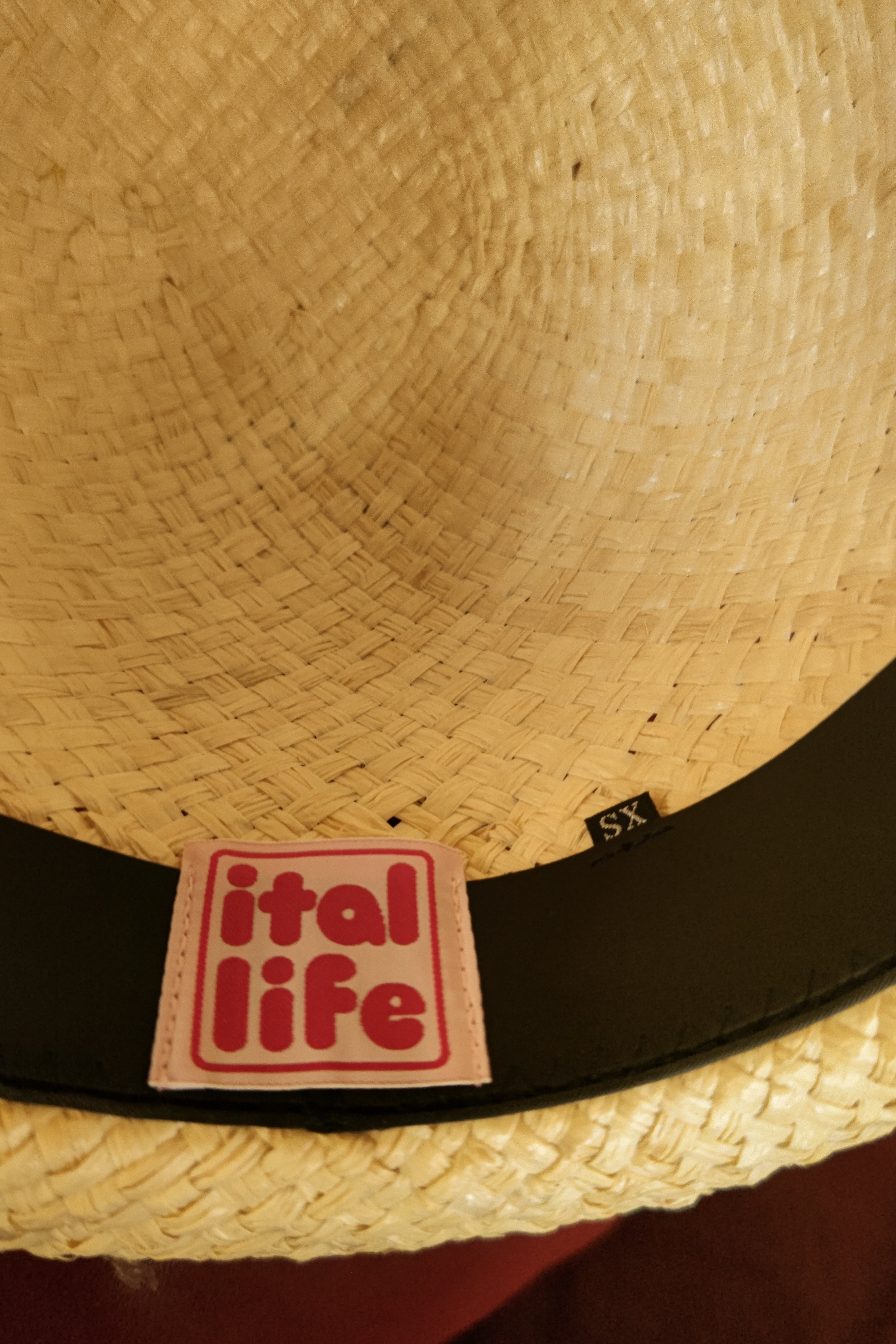 skankin' straw hat natural | itallife