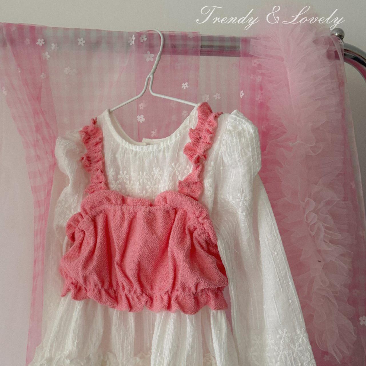 «予約»«ジュニアサイズあり»«Banana J» ビビクロップドトップス 4colors