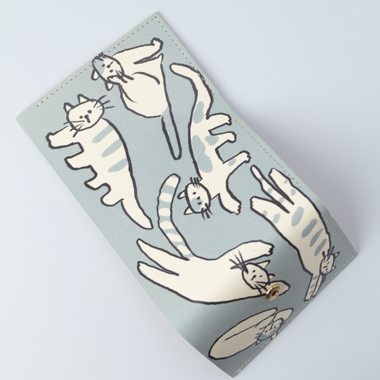 < ニューアイアイズスタア / fukucoco > 財布 - 「あそぶねこ」