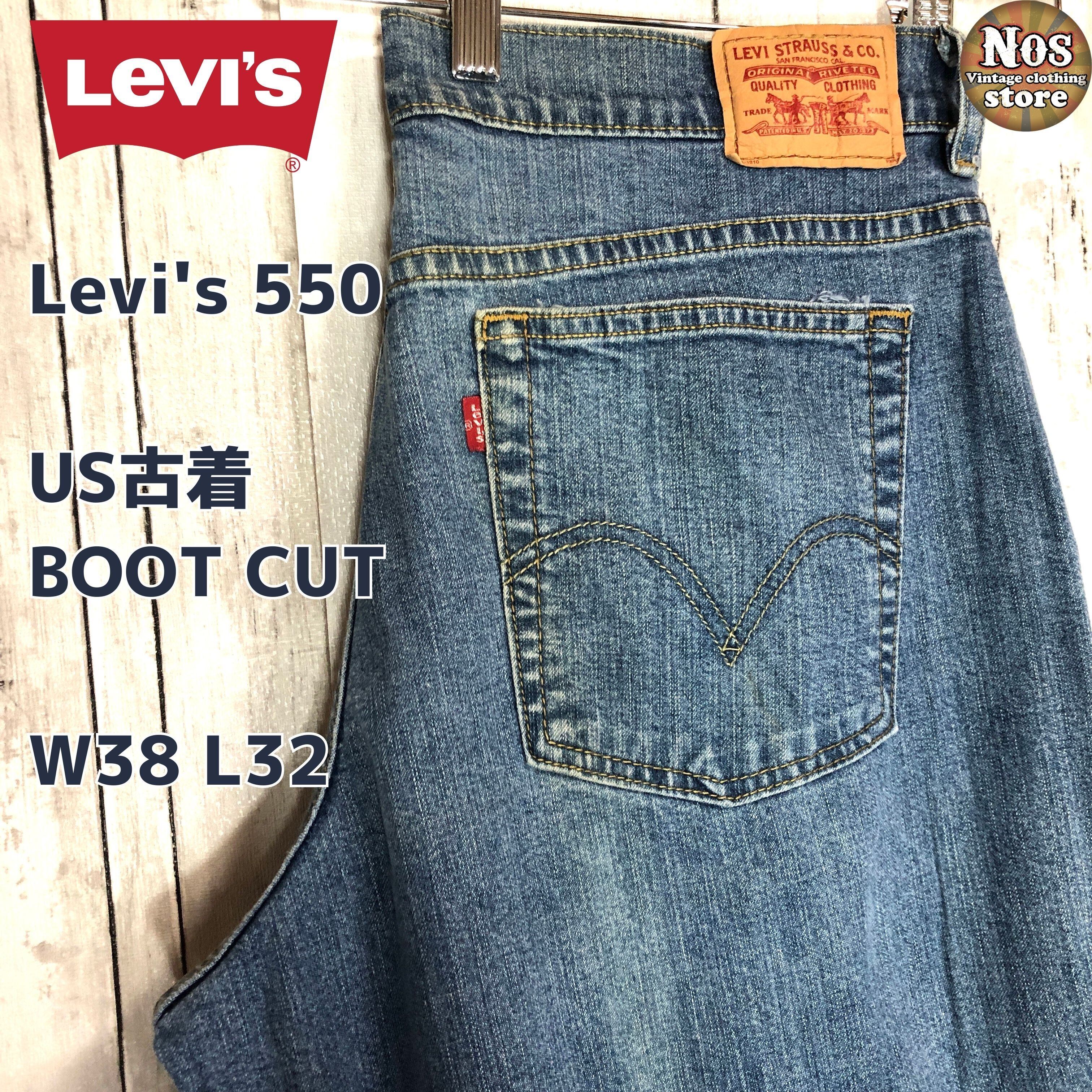 00s／エジプト製】リーバイス550 ブーツカット フレアデニム528 | 古着 