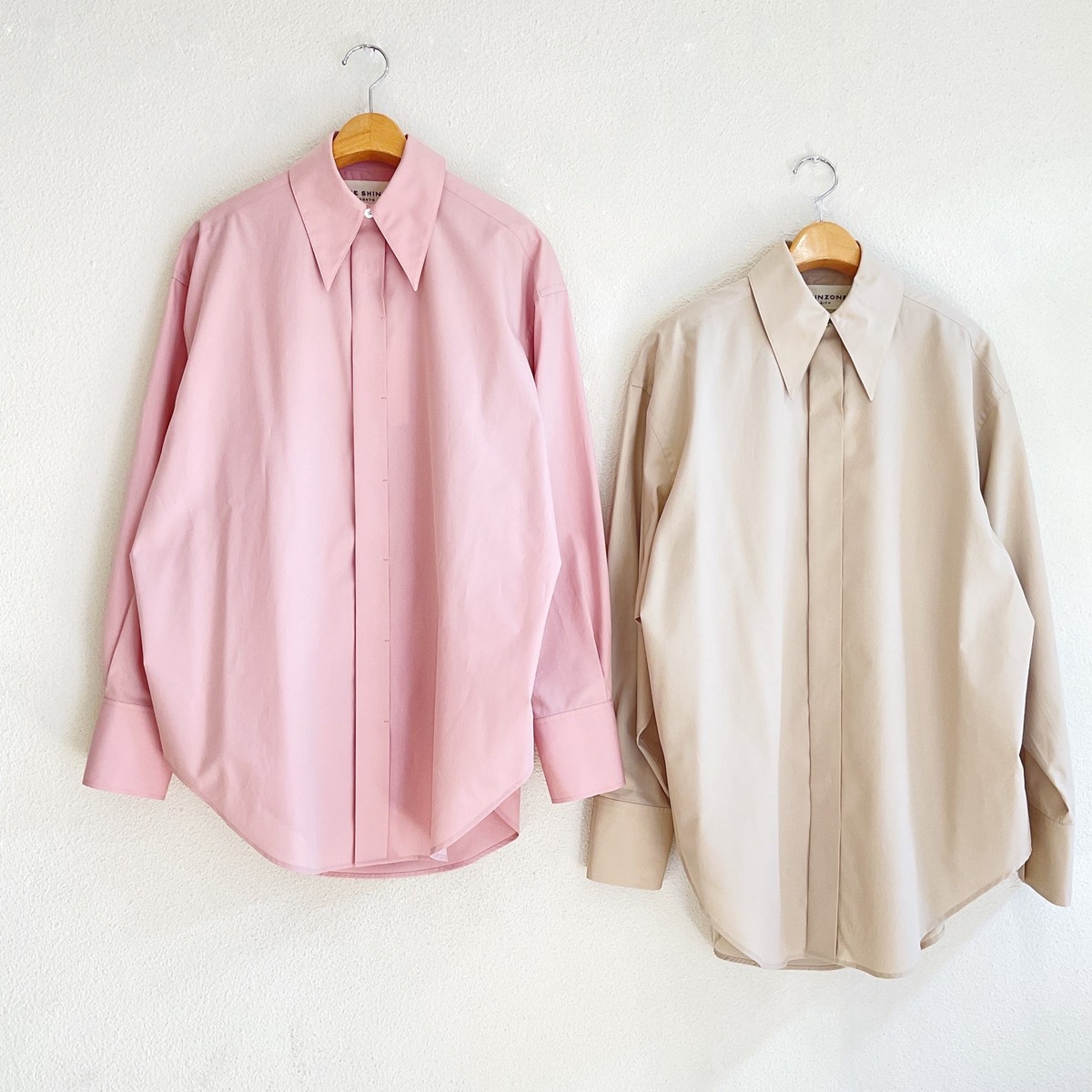 THE SHINZONE/POINTED COLLAR SHIRT | sprig