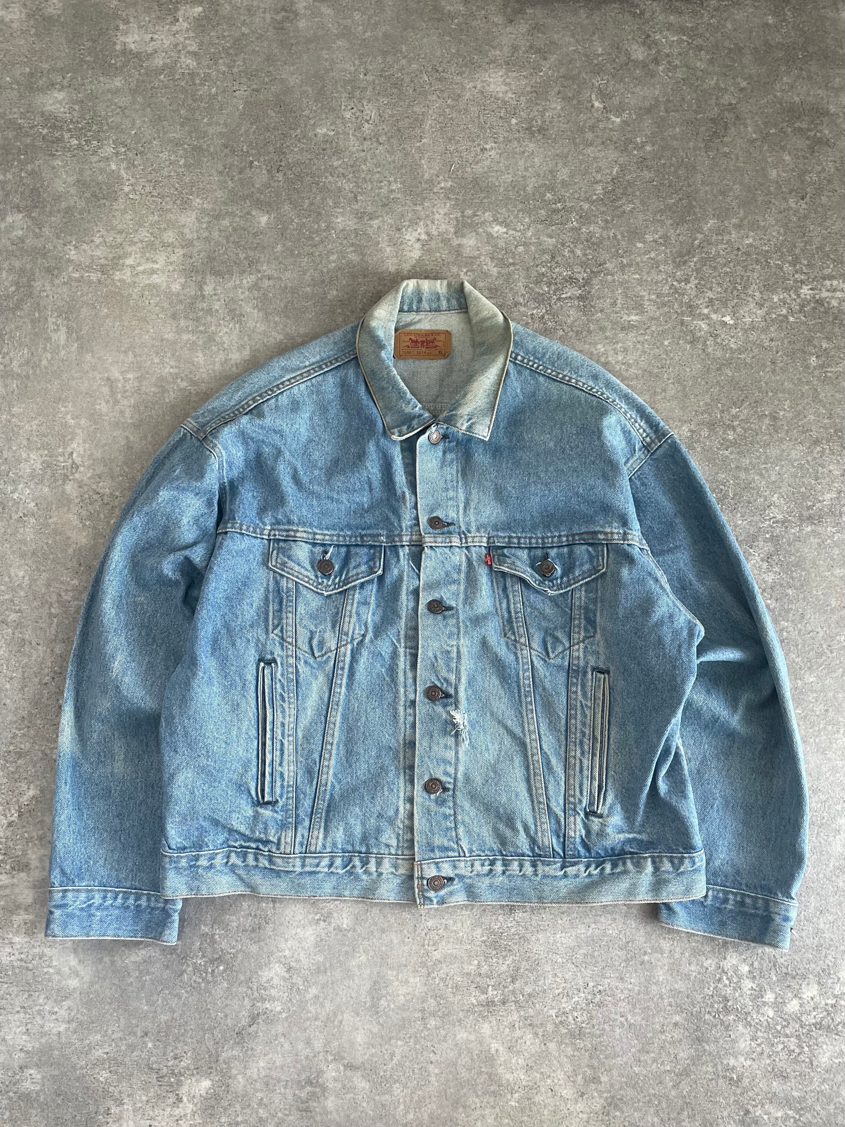 90s “Levi's” 70506 denim jacket made in USA 42 90年代 リーバイス