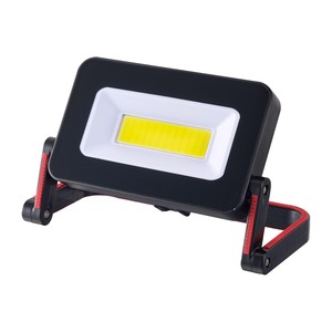 【数量限り】エルパ (ELPA) LEDポータブルライト 作業灯 便利 連続点灯約3時間 明るさ最大550lm 防雨仕様 DOP-PL01