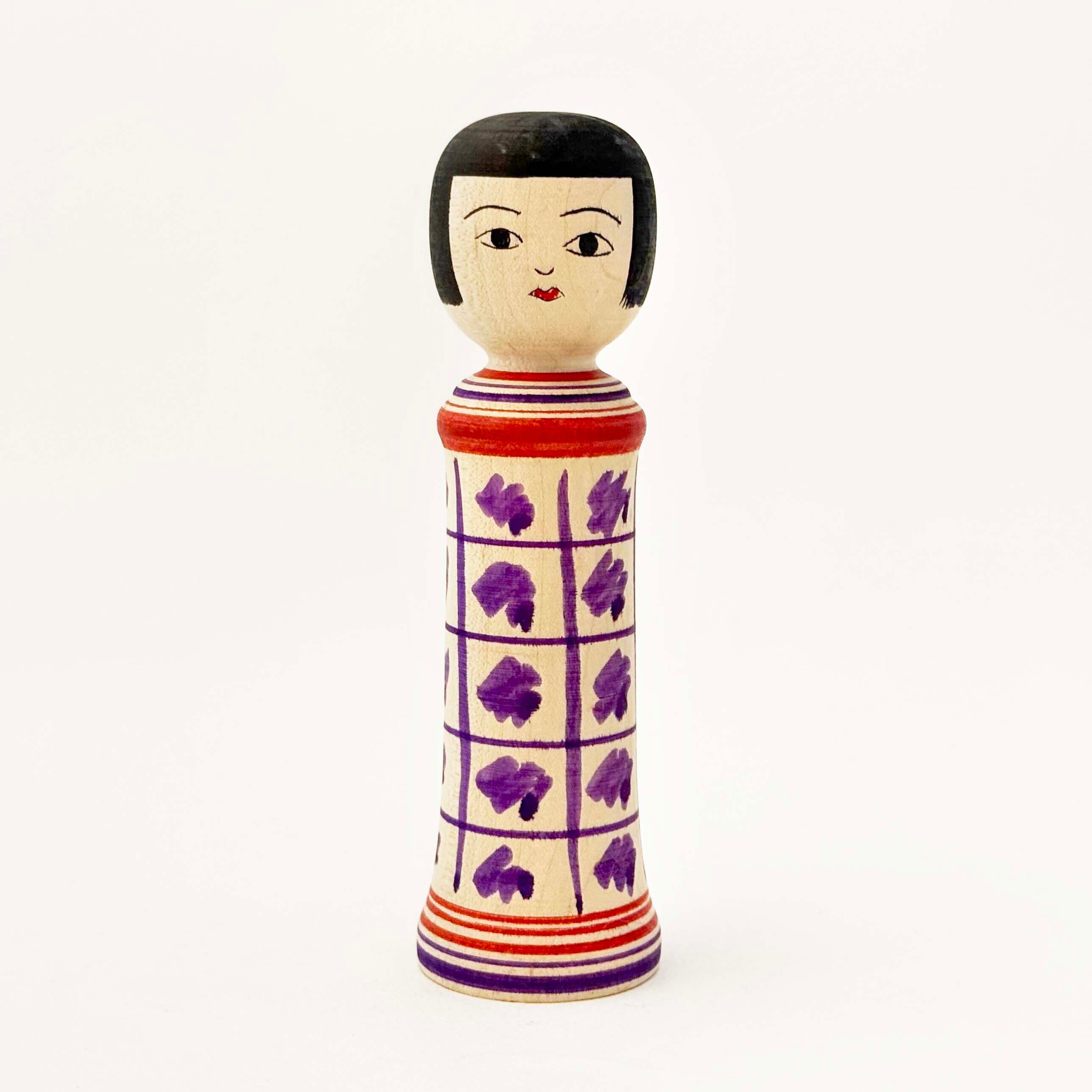 津軽系 / 長谷川優志工人（格子と千鳥・紫）