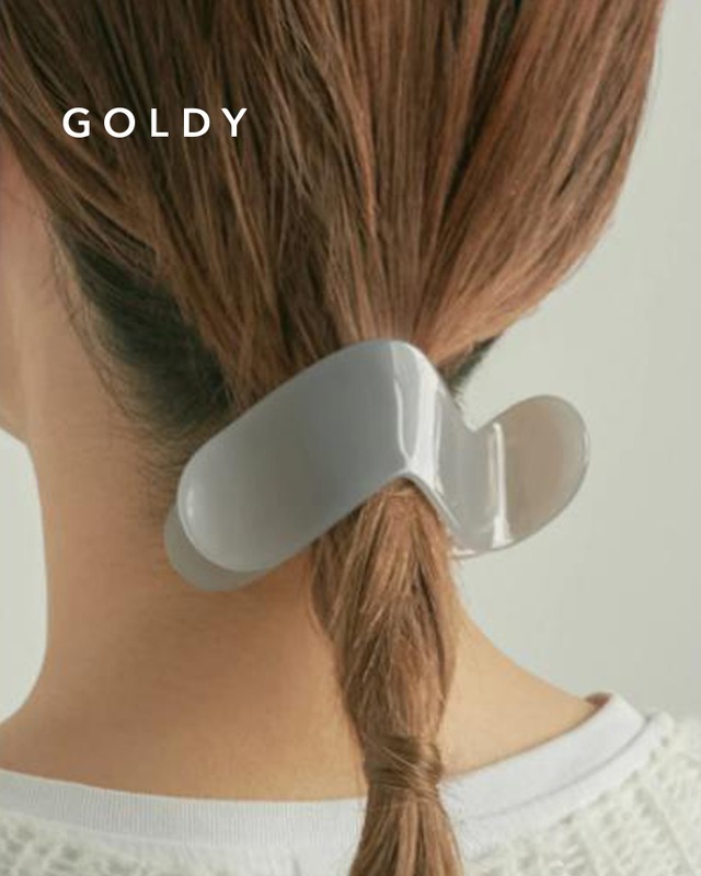 GOLDY/ゴールディ/プランプ ウェービー アセチ ヘアー クリップ "2"/アクセサリー/6240106【追跡可能メール便180円】