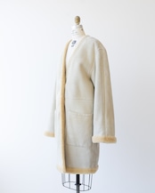 〈Hermès by martin margiela〉Shearling coat
