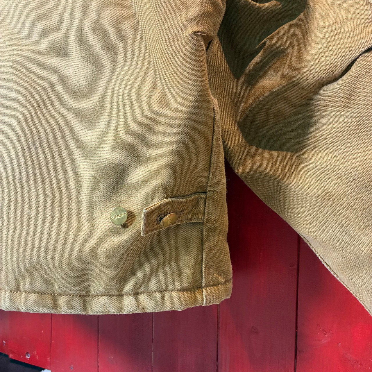 Carhartt 10s メキシコ製　トラディショナルジャケット　ベージュ　ダックジャケット　カーハート