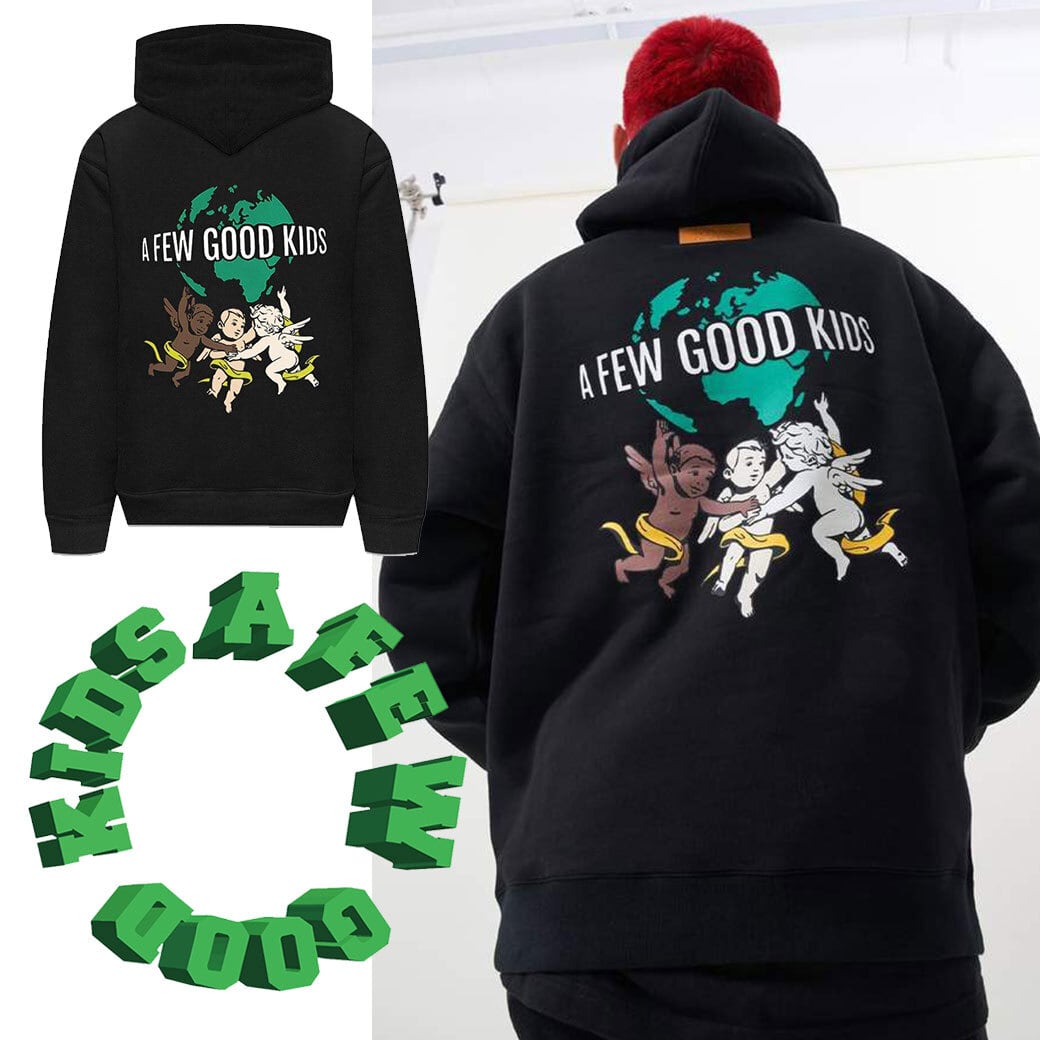 A FEW GOOD KIDS( アフューグッドキッズ)Angel Hoodie ロゴ プル ...