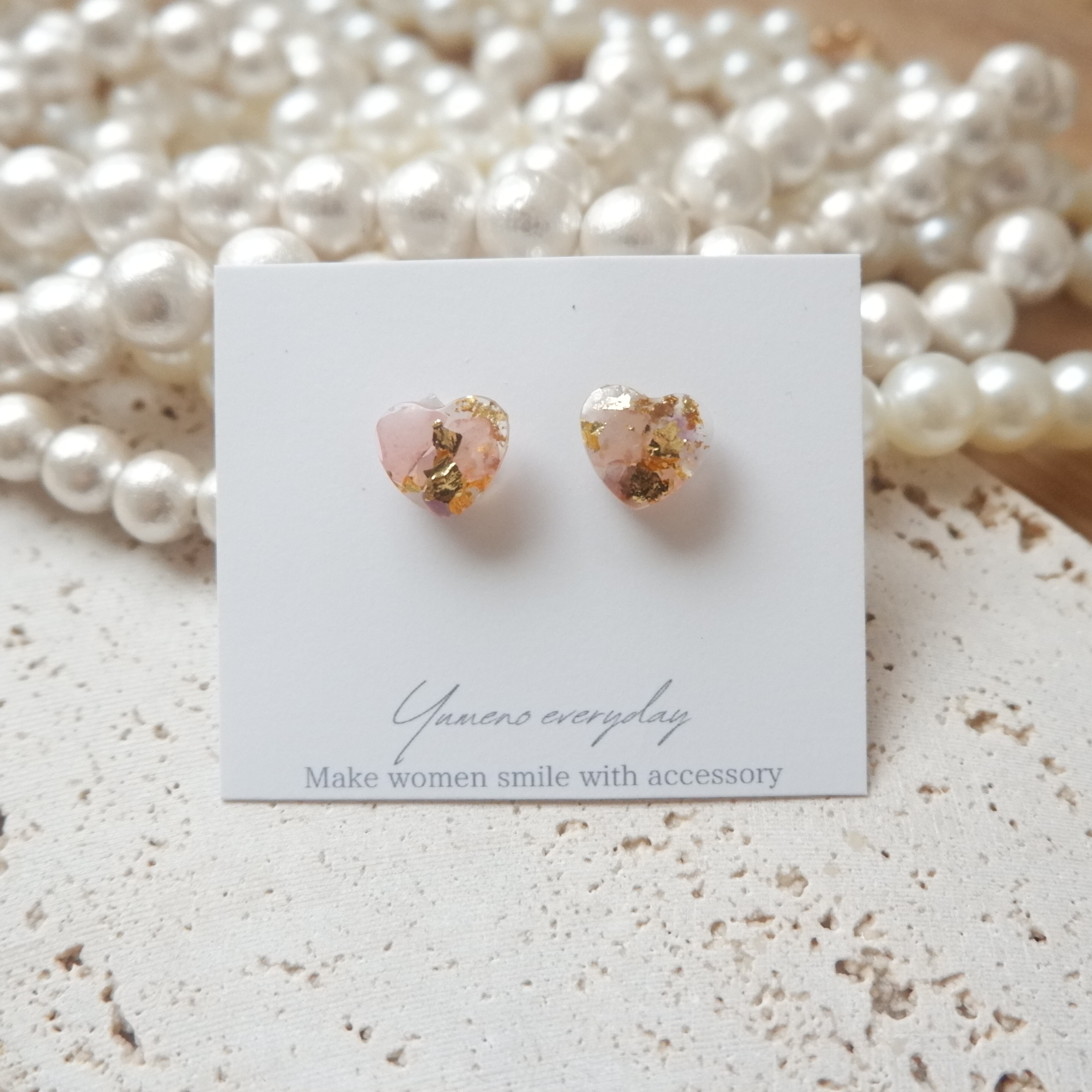 高品質シェルピアス♥シャボンピアス つぎ込ん