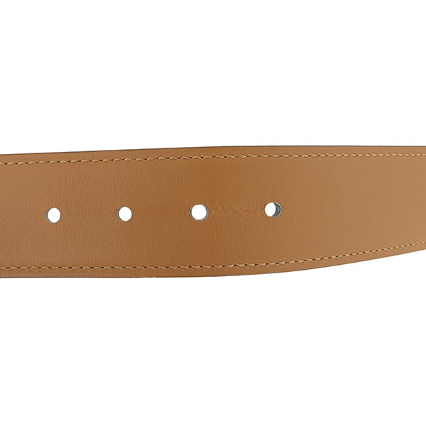 Used HERMES エルメス ベルト ロマン 35 ノワール ナチュラル ボックス