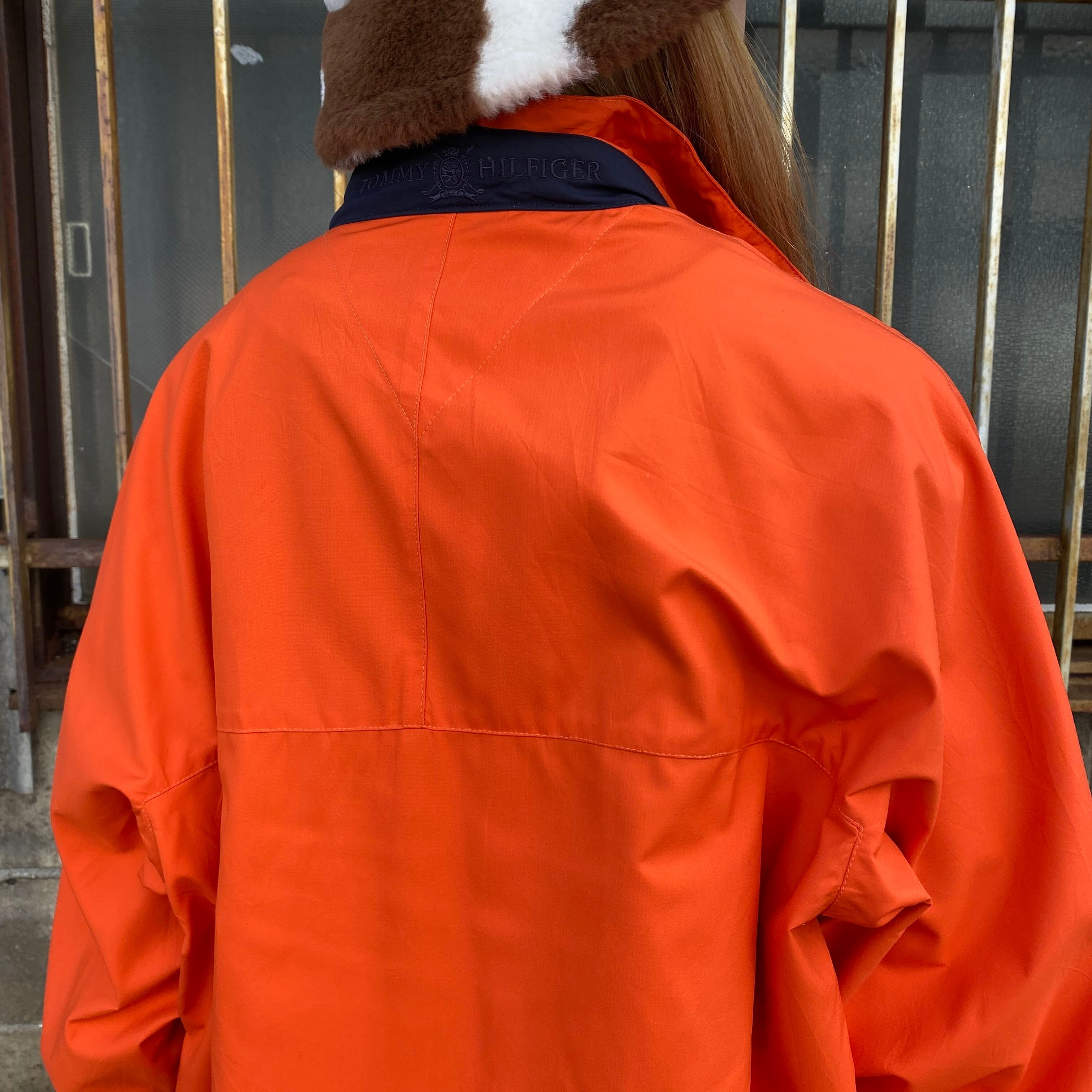 TOMMY HILFIGER トミーヒルフィガー ウインドブレーカー メンズM 古着