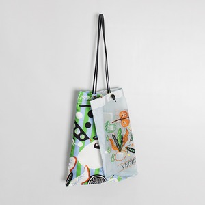 manipuri マニプリ オーガンジー×シルクトートバッグL ベジ 0161252401 2026春夏新作 [送料無料]