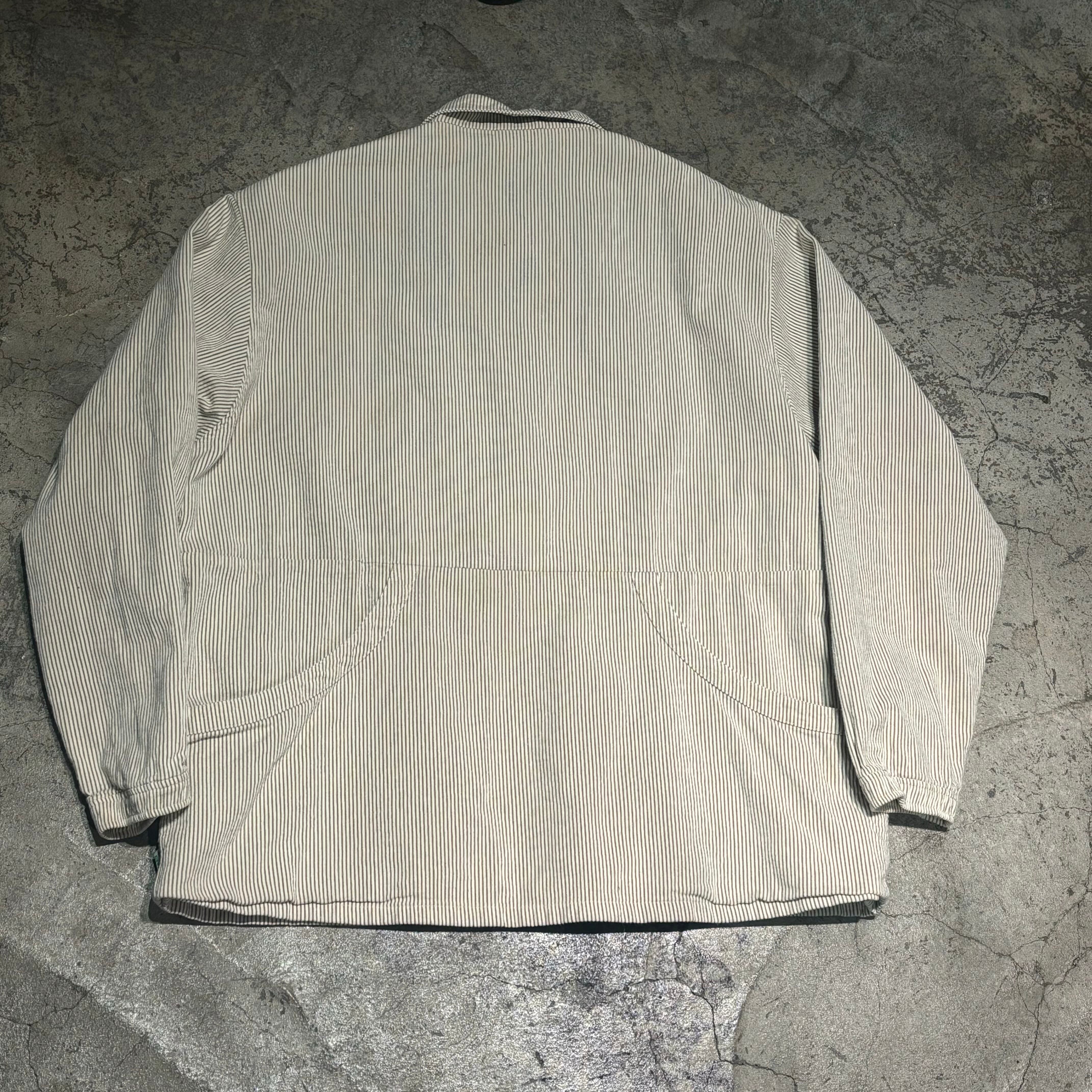 NOROLL ノーロール 22SS THROUGH CORDLANE L/S SHIRTS -WHITE- SIZE.M  