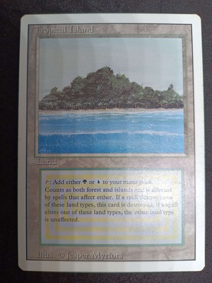 ※プレイ用 《Tropical Island(3ED)》 英語 #1
