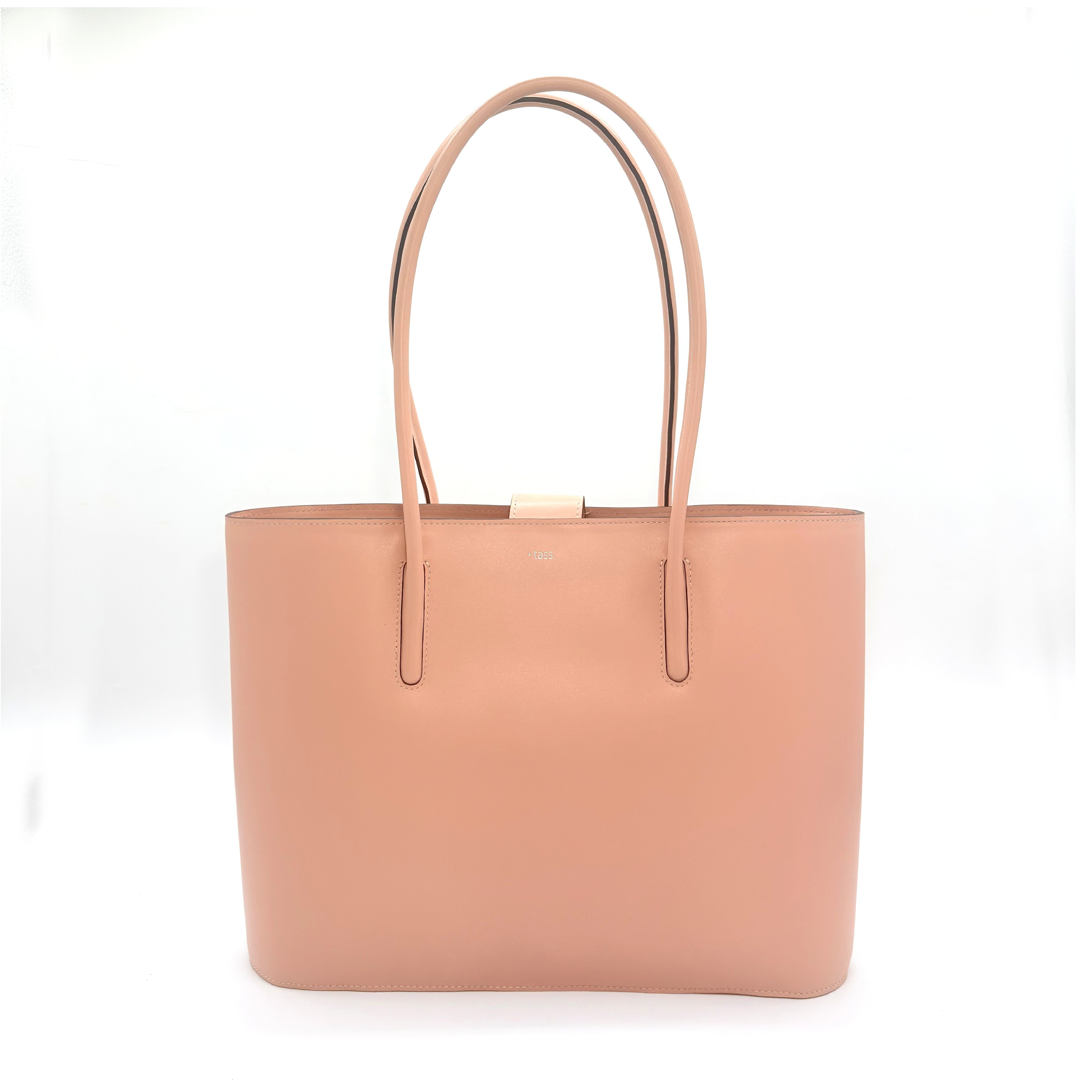 Italian smooth leather ―Tote bag― Col:Pink | ＋tass