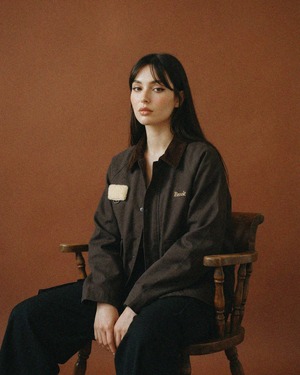 DarkBrown)2025AW Brook Short Jacket