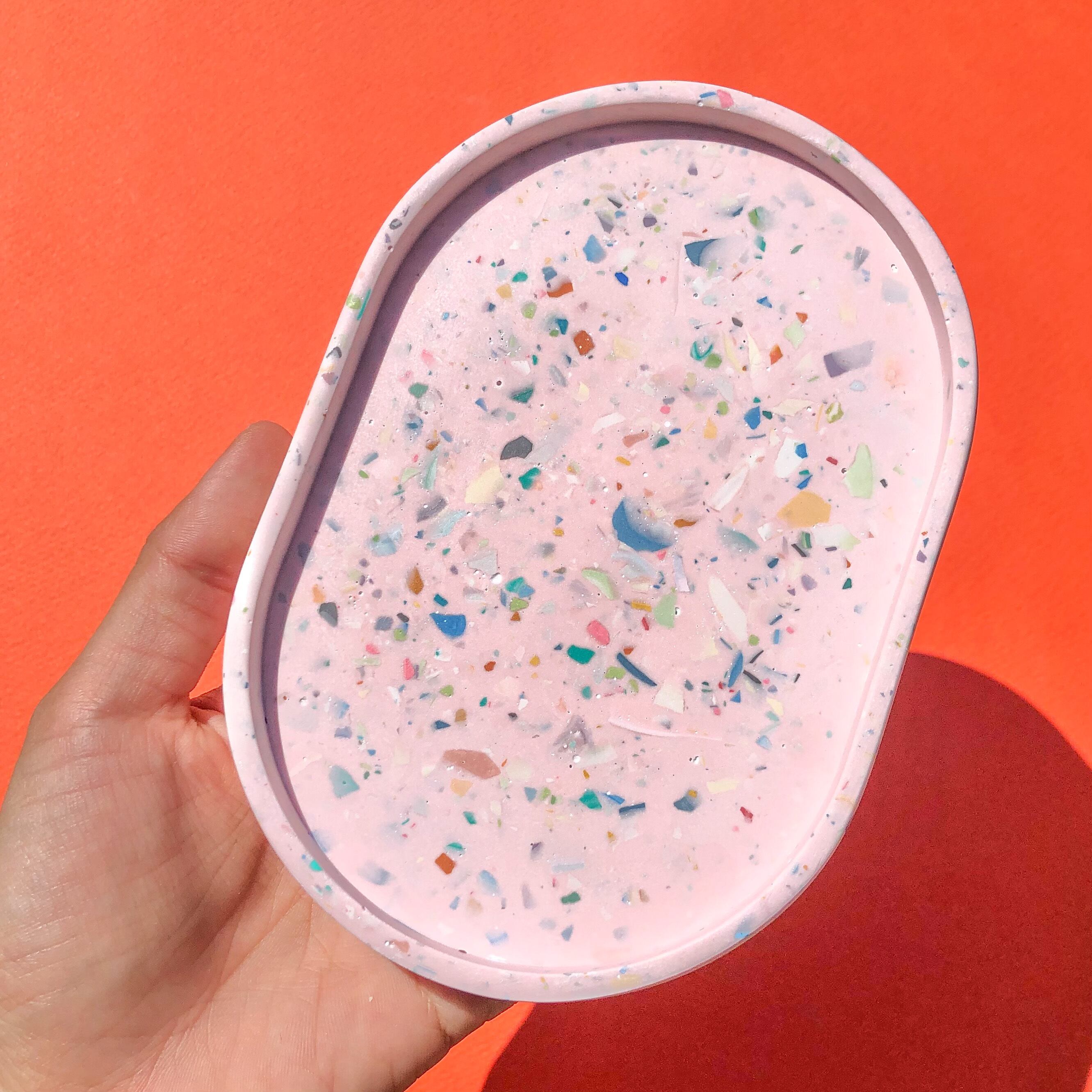 terrazzo テラゾー マルチトレイ アクセサリートレイ インテリア