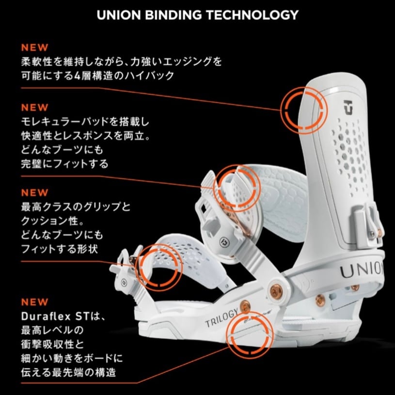 23-24年モデル UNION .『 TRILOGY 』. Lilac . ユニオン . トリロジー