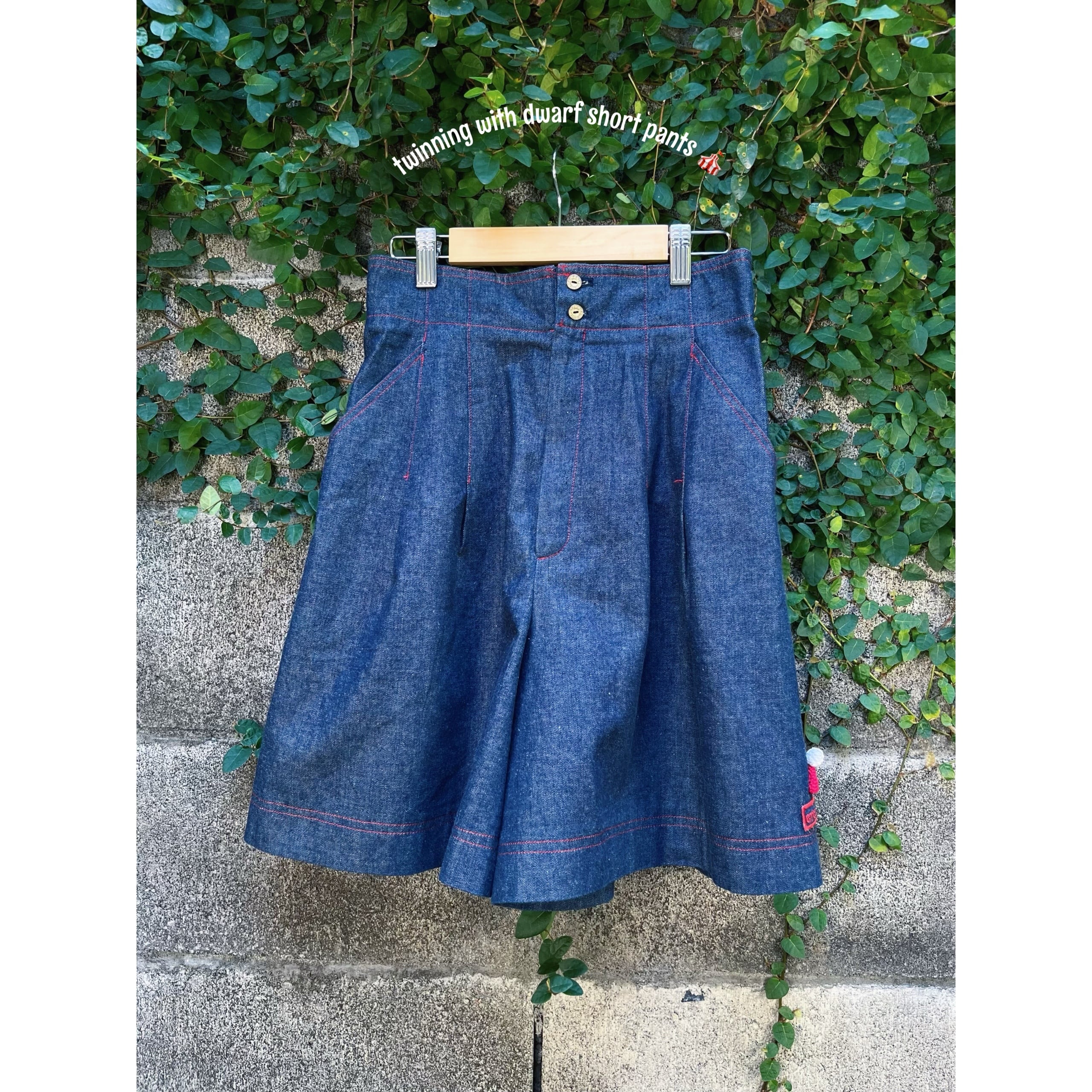 remake ✂︎ twinning with dwarf short pants