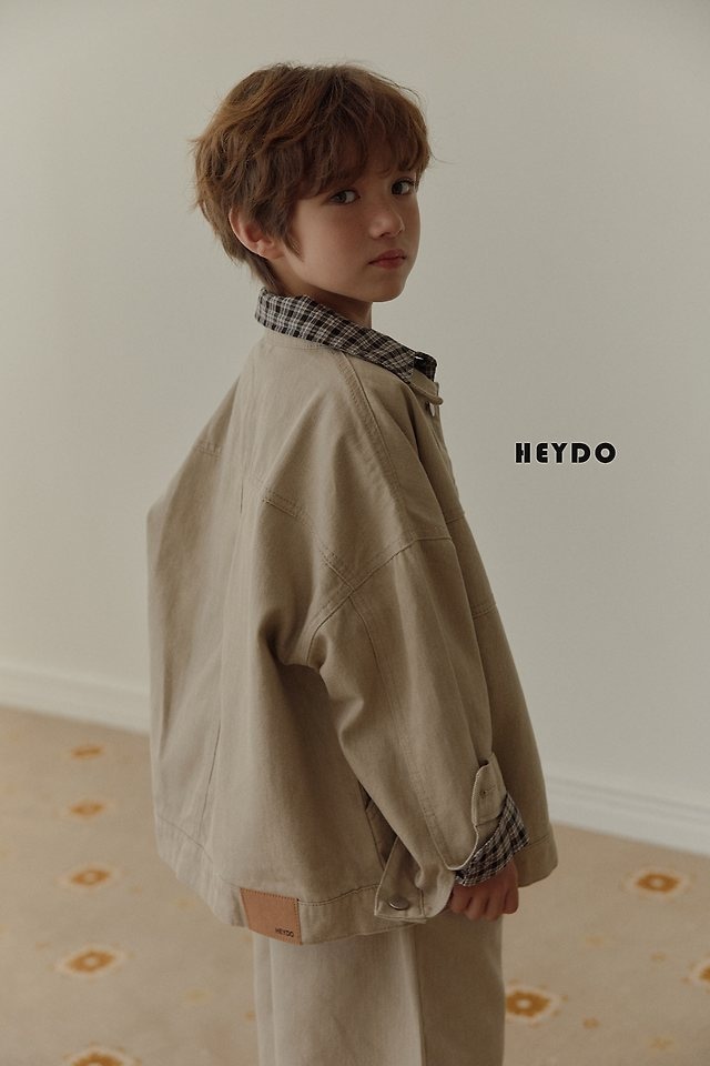 【取寄】heydo|chore jacket (beige)|チョアジャケット(ベージュ)|S-JL|kids&jr|26 autumn