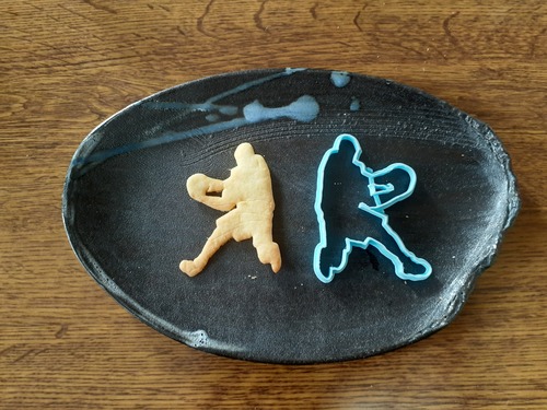 クッキー型_バスケ1 枠のみ