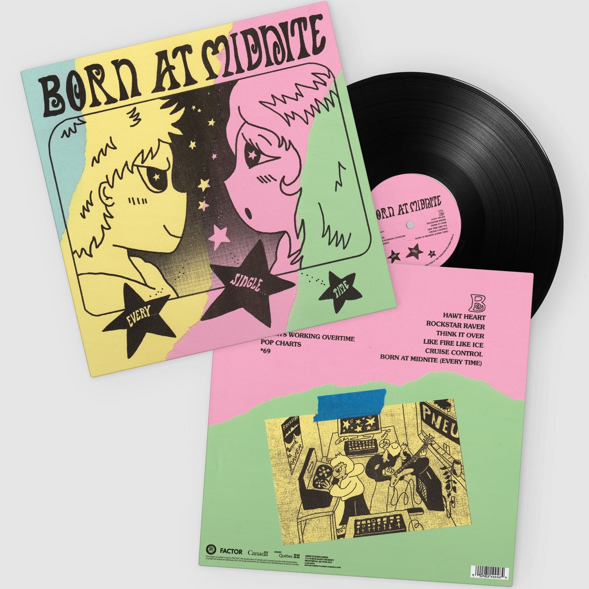 Born At Midnite / Every Single Time（LP）