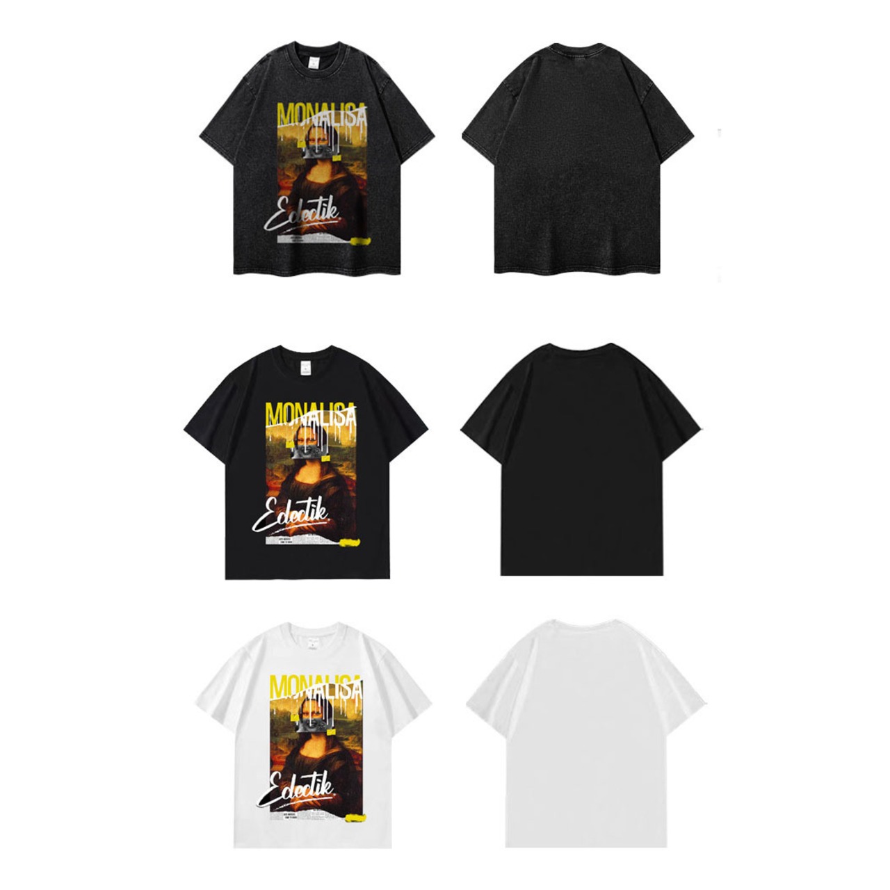 VINTAGE ストリート モナリザ Tシャツ T246