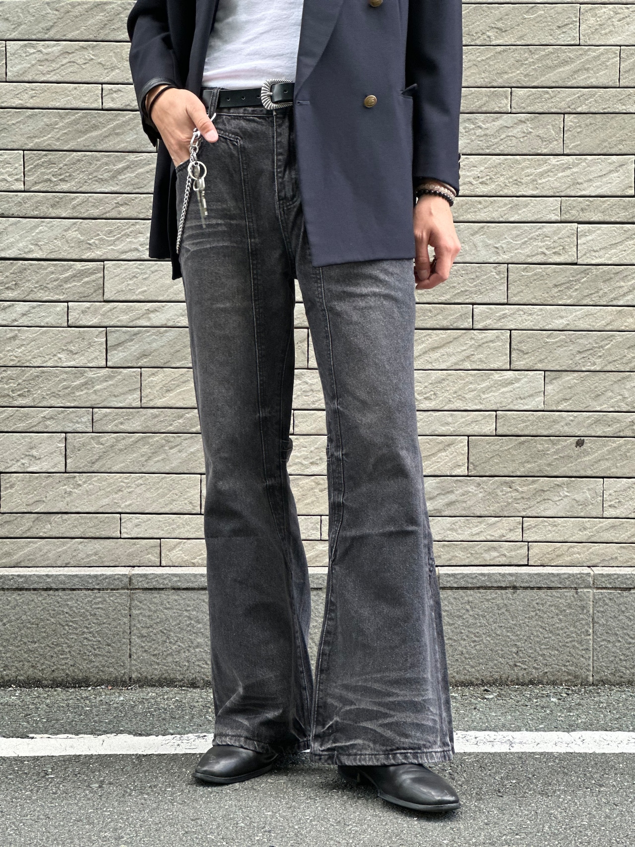 American Flare Denim【Black】